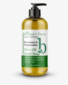 Rosemary Peppermint Olive Oil Hand Soap - Frankincense And Myrrh Oil, HD Png Download, Free Download