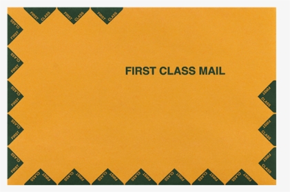 9 X 12 First Class Open End - Paper, HD Png Download, Free Download