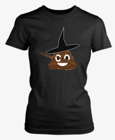 Poop Emoji Witch Hat Dabbing Dance Halloween T-shirt - Pikachu, HD Png Download, Free Download