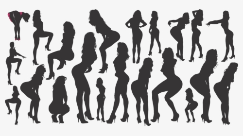 Silhouettes Sexy, HD Png Download, Free Download
