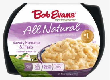 Bob Evans Natural Savory Romano And Herb Mashed Potatoes - Bob Evans Sweet Mashed Potatoes, HD Png Download, Free Download