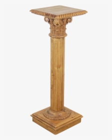 Furniture Pedestal Architectural Decoration Transprent - Plywood, HD Png Download, Free Download