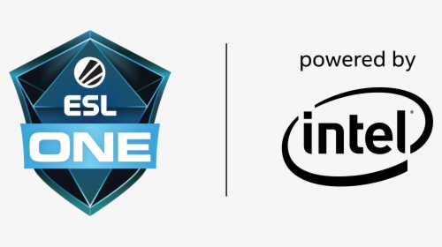 Transparent Esl Logo Png - Esl One Powered By Intel, Png Download, Free Download