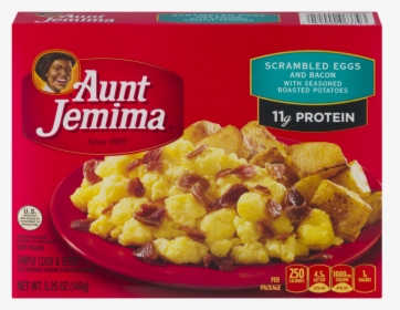 Aunt Jemima Scrambled Eggs And Sausage With Hash Brown, HD Png Download, Free Download