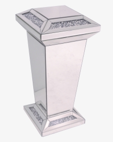 Mocka Diamond Crushed Crystal Pedestal Small Â£270 - Outhouse, HD Png Download, Free Download