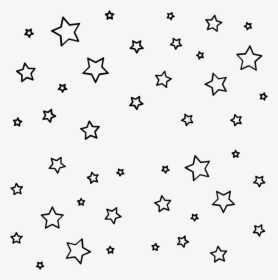 Vsco Stickers Black And White Star, HD Png Download, Free Download