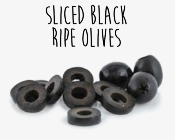 Sliced Black Olives Png - Sliced Black Olive Png, Transparent Png, Free Download