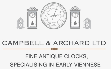 Campbell & Archard Logo - Antique Clock Logo, HD Png Download, Free Download