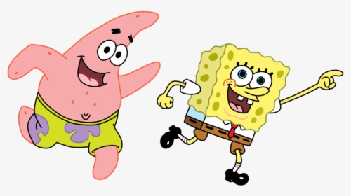 Spongebob Patrick Png Vector - Spongebob Squarepants Spongebob Patrick, Transparent Png, Free Download
