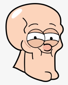 Squidward Tentacles Patrick Star Face Hair Nose Facial - Handsome Squidward Png, Transparent Png, Free Download