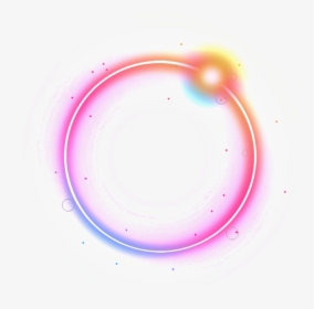 Luminescent Circle Png Element Material - Circle, Transparent Png, Free Download