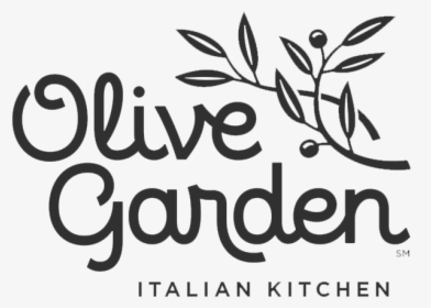 Olive Garden - Olive Garden Logo Black And White, HD Png Download, Free Download