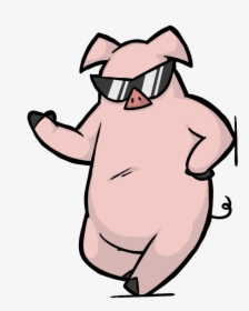 Cool Pig Drawings, HD Png Download, Free Download