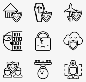 Security - Design Icons Vector, HD Png Download, Free Download