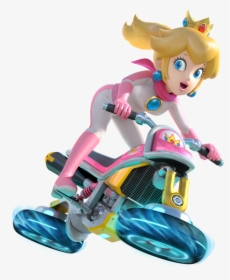 061413 Princess Peach Mario Kart 8 Official Artwork - Mario Kart 8 Deluxe Peach, HD Png Download, Free Download