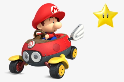 Mario Kart 8 Deluxe Baby Mario , Png Download - Mario Kart 8 Deluxe Baby Mario, Transparent Png, Free Download