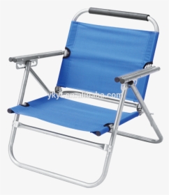 Metal Folding Beach Chair - Folding Chair, HD Png Download, Free Download