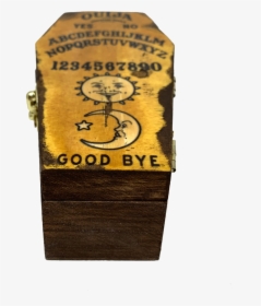 Ouija Board Mini Coffin - Wood, HD Png Download, Free Download