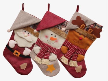 Christmas Stocking Santa 3d, HD Png Download, Free Download