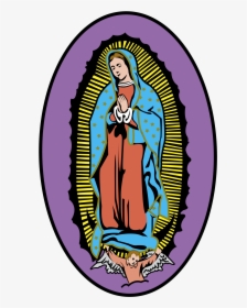 Religious Icons Logo Png Transparent - Virgen De Guadalupe Sticker, Png Download, Free Download