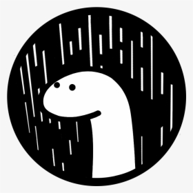 Dino In The Rain - Deno Js, HD Png Download, Free Download