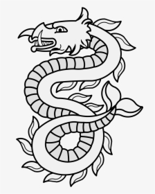 Sea Serpent - Sea Serpent Head Vector, HD Png Download, Free Download
