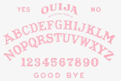 #pink #ouija #ouijaboard #spooky #scary #planchette - Ouija Board, HD Png Download, Free Download