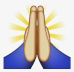Hands In Prayer Emoji, HD Png Download, Free Download