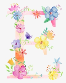 Flower Clipart Alphabet V Pin - Transparent Background Easter Png, Png Download, Free Download