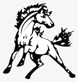 Mustang Clipart Horse Symbol - South Effingham High School Mascot, HD Png Download, Free Download