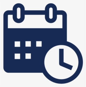 Academic Calendar Icon - Blue Calendar Png Icon, Transparent Png, Free Download