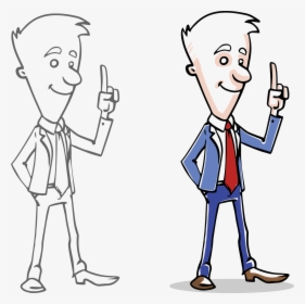 Transparent Short Person Clipart - Transparent Background Cartoon Man Png, Png Download, Free Download