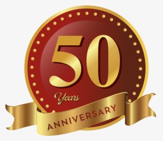 Th Anniversary Badge - 50 Year Anniversary Png, Transparent Png, Free Download