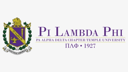 Pi Lambda Phi Temple University, HD Png Download, Free Download