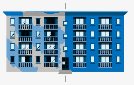 Building Fix Flip Loans - Apartment In Building Png, Transparent Png, Free Download