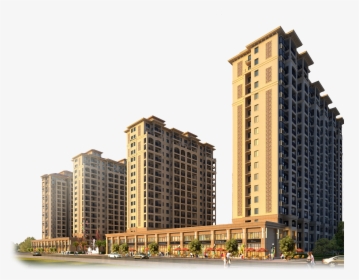 Real Building Kalwa, Apartment House High-rise Thane - Apartment Building Png, Transparent Png, Free Download