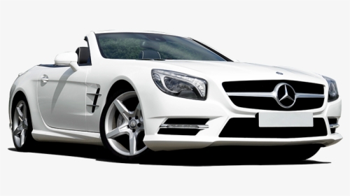 White Car Png Transparent - Transparent Background Benz Png, Png Download, Free Download