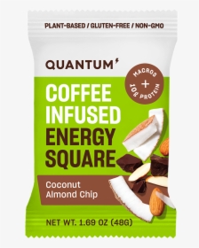 Coconut Almond Chip - Quantum Energy Square, HD Png Download, Free Download