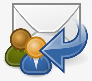 Tango Mail Reply All Clip Arts - Reply Clipart, HD Png Download, Free Download