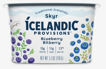 Blueberry Bilberry Skyr - Icelandic Provisions Key Lime, HD Png Download, Free Download