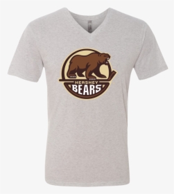 Hershey Bears Men"s Next Level Triblend V-neck Tee - Hershey Bears, HD Png Download, Free Download
