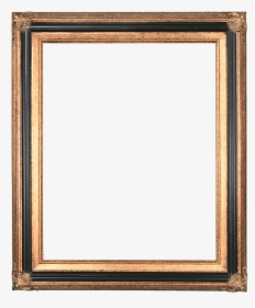 I Like This Simple Gold And Black Frame For Family - Classic Golden Frame Png, Transparent Png, Free Download