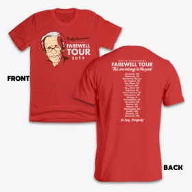 Marty Farewell Tour T Shirt - Manchester United Jersey Number, HD Png Download, Free Download