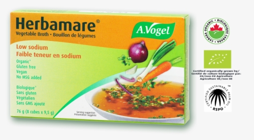 Herbamare® Low Sodium Vegetable Broth - Herbamare, HD Png Download, Free Download