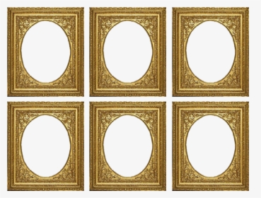 Picture Frames With Transparent Ovals - Frame Powerpoint Background Png, Png Download, Free Download