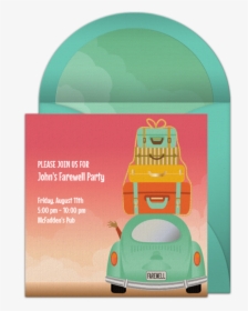 Going Away Party Blank Invitation, HD Png Download, Free Download