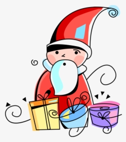 Vector Illustration Of Santa Claus, Saint Nicholas,, HD Png Download, Free Download