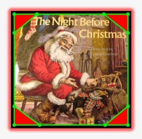 Night Before Christmas Original Book, HD Png Download, Free Download