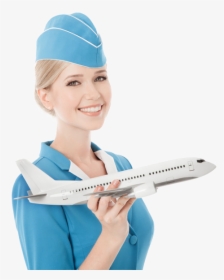 Stewardess Png - Air Hostess Image Png, Transparent Png, Free Download