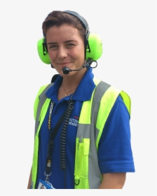 Airport Work With Headset, HD Png Download, Free Download